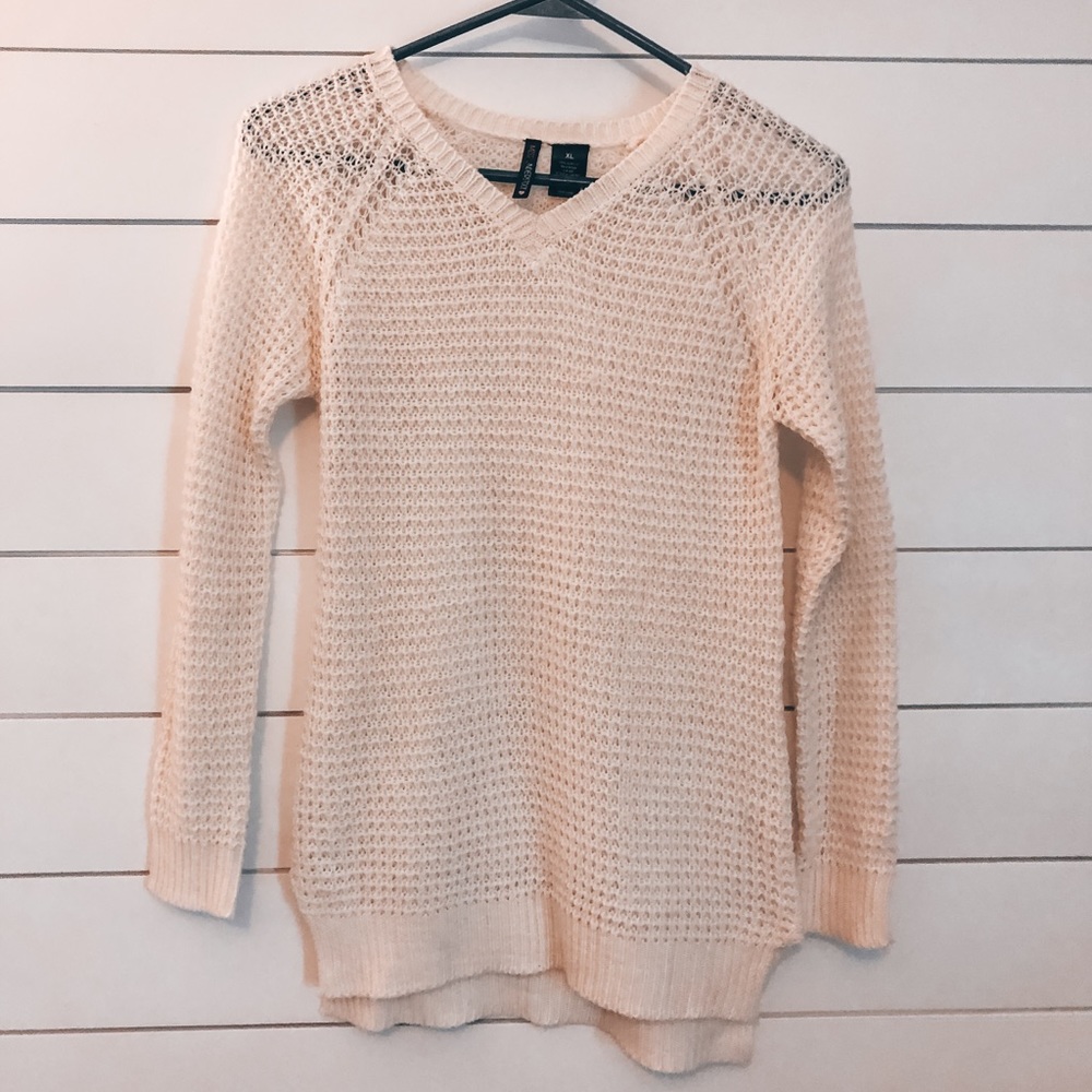 Cream sweater